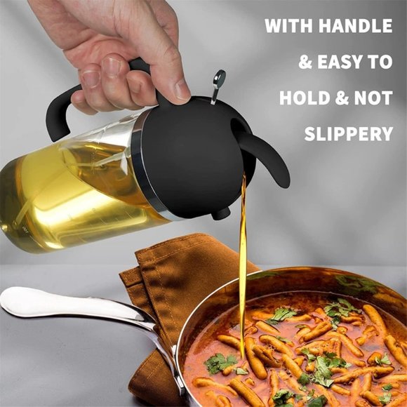 Oil Sprayer for Cooking - 2 in 1 Olive Oil Sprayer and Oil Dispenser - 500ml - Picture 4 of 7